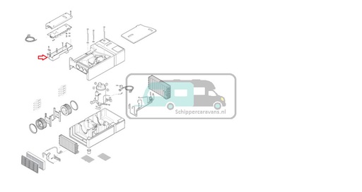 [OCS_440090-10600] Truma Saphir Compact Electronische Behuizing