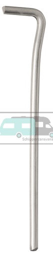 [OCS_96409560] Campking Grondpen Stabiel Vlak 18cm