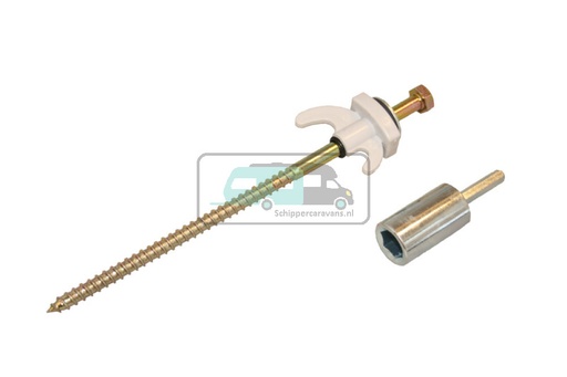 [OCS_0808010] Tentharing Drill Schroef met Verloop Koffer 20st