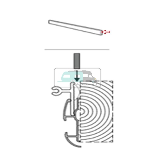 [OCS_0906170] Thule Adapter voor Hobby 2015