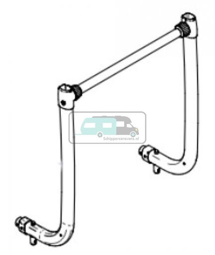 [OCS_0906306] Thule Excellent Crossbar + t pieces + Body Black