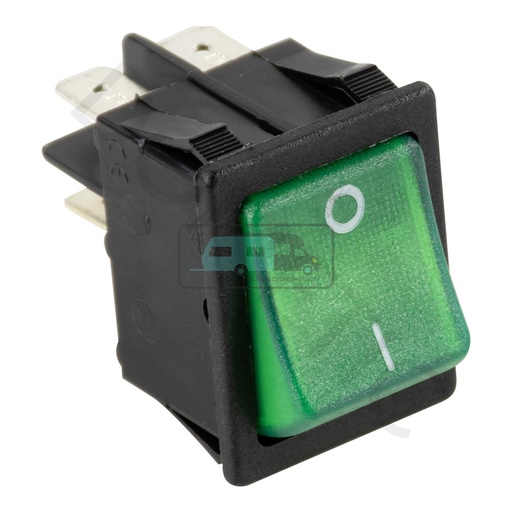 [OCS_1133072B] Dometic RM4210 Schakelaar 230V Groen