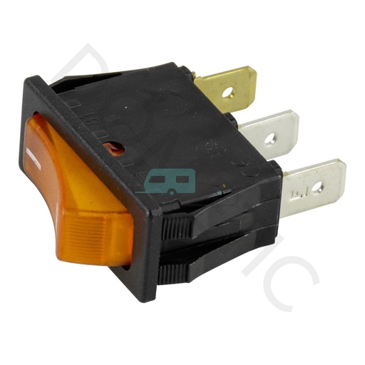[OCS_1133073B] Dometic RM4211/4281 Schakelaar 230V Oranje