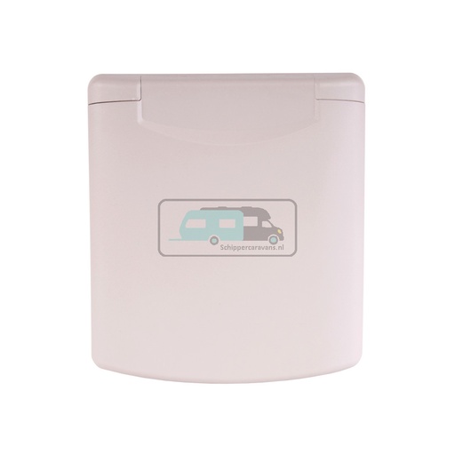 [OCS_1147046B] Deksel Inbouwstekkerdoos Design 2014 Lichtgrijs 