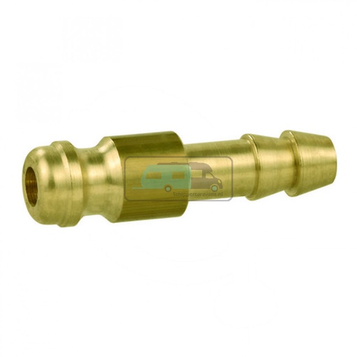 [OCS_1152008B] GOK Slangpilaar Geribbeld voor Snelkoppeling 6mm