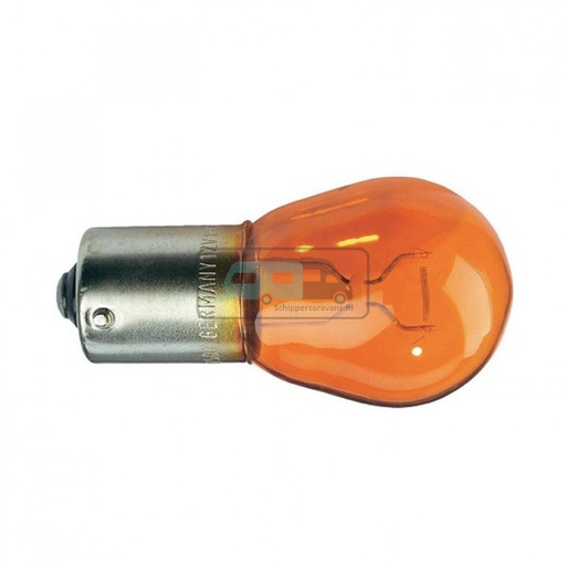 [OCS_1201013B] Hella Halogeen-Gloeilamp PY21W 12V/21W Oranje