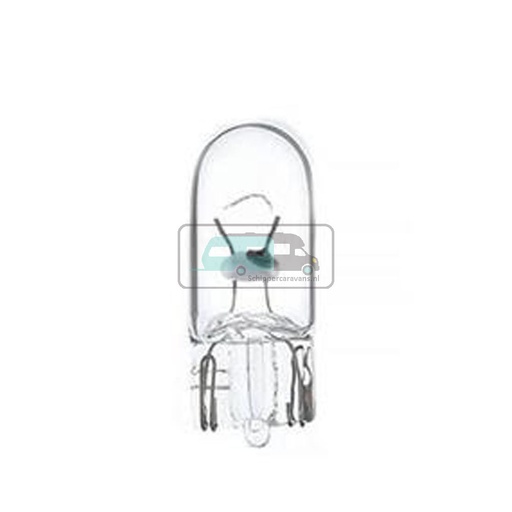 [OCS_1201028B] Hella Gloeilamp W3W 12V/3W 2st.