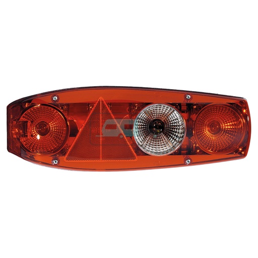 [OCS_1937072B] Hella Achterlicht Caraluna II Rem/ Knipper/ Mist/ Zijmarkering/ Driehoek Reflector Links