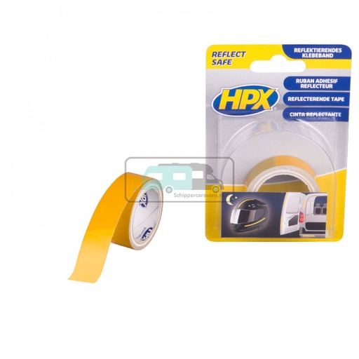 [OCS_2010053] HPX Reflecterende Tape - Geel 1.5mtr