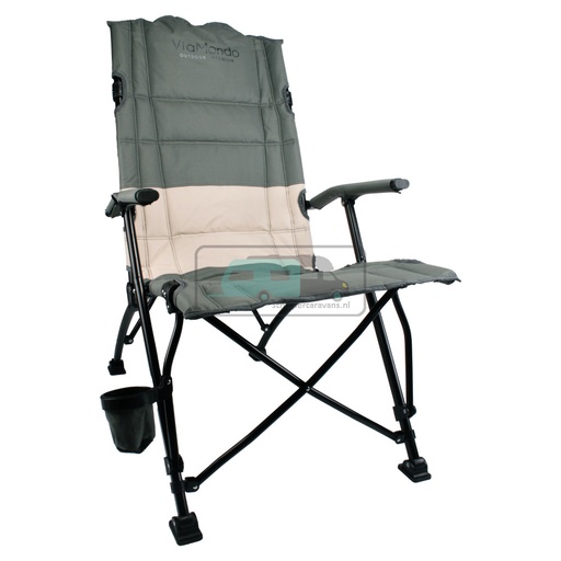 [OCS_2062355] ViaMondo Premium Vouwstoel Cremeverde Alto