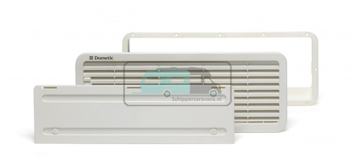 [OCS_2204059] Dometic Ventilatierooster Onder Elux Compleet Wit LS 200