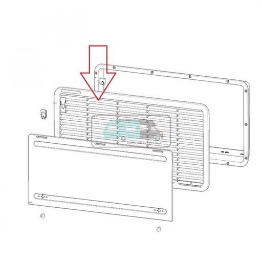 [OCS_2204086B] Dometic Rooster Wit oa Hobby LS330
