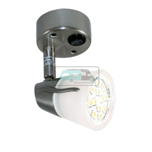 [OCS_2208090B] Meteor LED Spot Mat Chroom 12V-2.5W