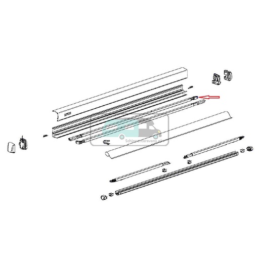 [OCS_2612562] Thule Tension Arm R 3200 2.50-3.00