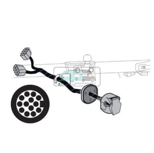 [OCS_0905205] Thule VeloSwing Wiring Kit <2011 (13pin)