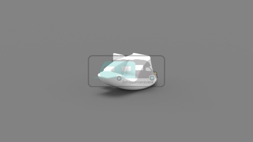 [OCS_2607478] Fiamma Eindkap Lead Rail Rechts Polar White F65L/Eagle 015