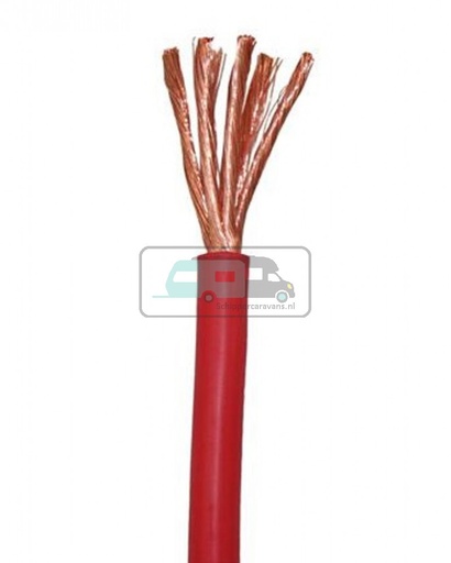 [OCS_1122047] Accukabel 70mm² Dubbel Geïsoleerd Rood